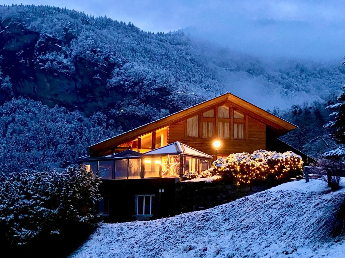 Appartement Aareschlucht- Grandiose Aussicht Fuer 2-6 Pers. Meiringen Exterior foto