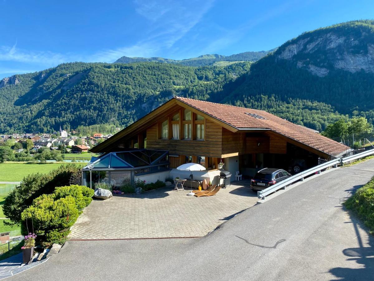 Appartement Aareschlucht- Grandiose Aussicht Fuer 2-6 Pers. Meiringen Exterior foto